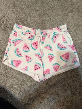 Old Navy Pink Watermelon Print Athletic Lounge Shorts